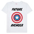 White - Side - Avengers Assemble Boys Future Avenger T-Shirt