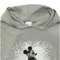 Grey Heather - Side - Disney Girls Pose Mickey Mouse Glitter Pullover Hoodie
