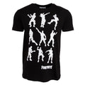 Black - Front - Fortnite Unisex Adults Dance Moves T-Shirt