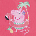 Pink - Pack Shot - Peppa Pig Girls Flamingo One Piece Swimsuit