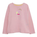 Baby Pink - Side - Peppa Pig Girls Rainbow Wings Long-Sleeved T-Shirt