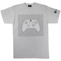 Grey Heather - Front - Xbox Mens Mono Controller T-Shirt