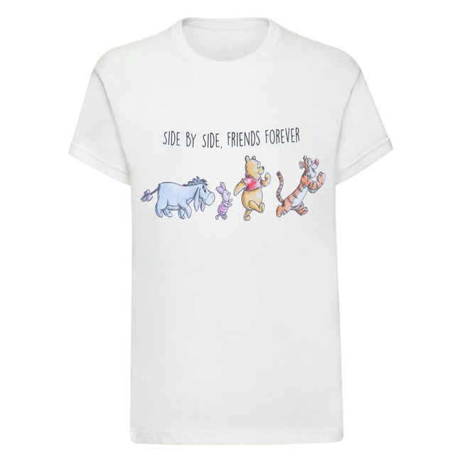 White - Front - Winnie the Pooh Baby Boys Friends Forever T-Shirt