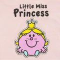 Baby Pink - Back - Little Miss Girls Princess T-Shirt