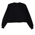 Black - Back - Harry Potter Womens-Ladies Lightning Bolt Crop Sweatshirt