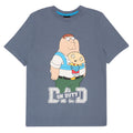 Indigo Blue - Front - Family Guy Mens Dad On Duty T-Shirt