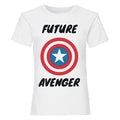 White - Front - Avengers Assemble Baby Girls Future Avenger T-Shirt