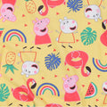 Multicoloured - Back - Peppa Pig Baby Girls Rainbow One Piece Swimsuit