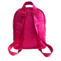 Pink-Silver - Side - LOL Surprise! Childrens-Kids Leopard Print Backpack