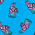 Blue-Heather Grey - Side - Fortnite Boys Llama Pyjama Set