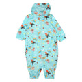 Blue - Front - Bing Bunny Baby Girls All-Over Print Puddle Suit