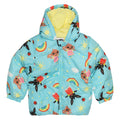 Blue-Multicoloured - Front - Bing Girls Characters Puffer Jacket