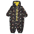 Black - Front - Disney Girls Mickey Mouse Face Rain Suit