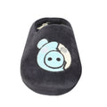 Green-Black - Front - Piggy Boys Zombie Slippers