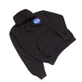 Black - Side - NASA Unisex Adult Classic Logo Pullover Hoodie