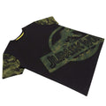 Black-Forest Green - Back - Jurassic World Childrens-Kids Camo Logo T-Shirt