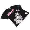 Black-White-Pink - Back - Minnie Mouse Girls Style Icon Be You Crop T-Shirt