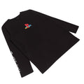 Black - Back - Playstation Childrens-Kids PS1 Logo Long-Sleeved T-Shirt