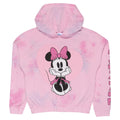 Pink - Front - Minnie Mouse Girls Heartfelt Pull Over Hoodie