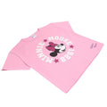Pink-White - Back - Mickey Mouse Girls Minnie Mouse T-Shirt