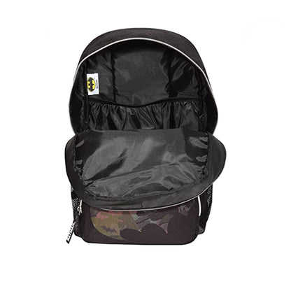 Green-Black - Side - Batman Girls Camo Backpack