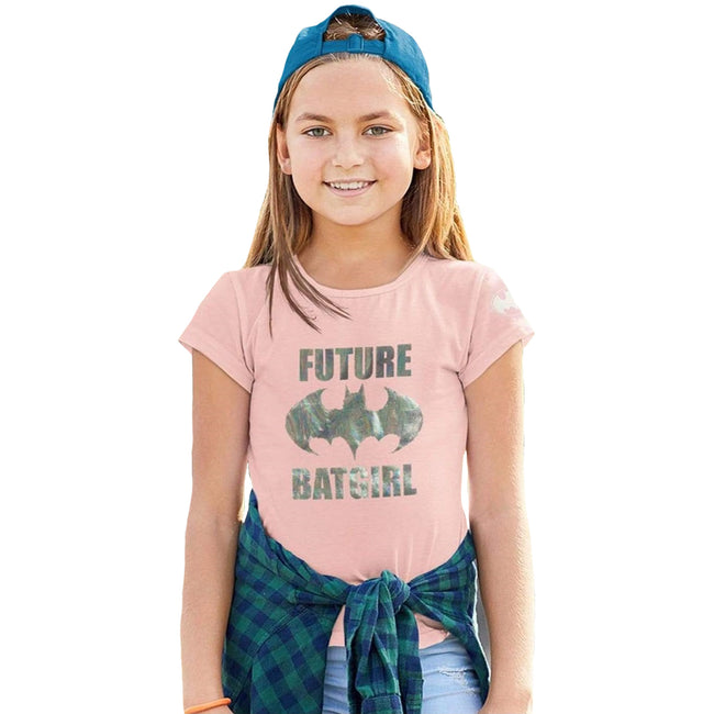 Baby Pink - Back - DC Comics Girls Future Batgirl T-Shirt