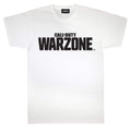 White - Front - Call Of Duty Mens Warzone Logo T-Shirt