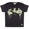 Black-Light Green - Side - DC Comics Boys Batman Camo T-Shirt