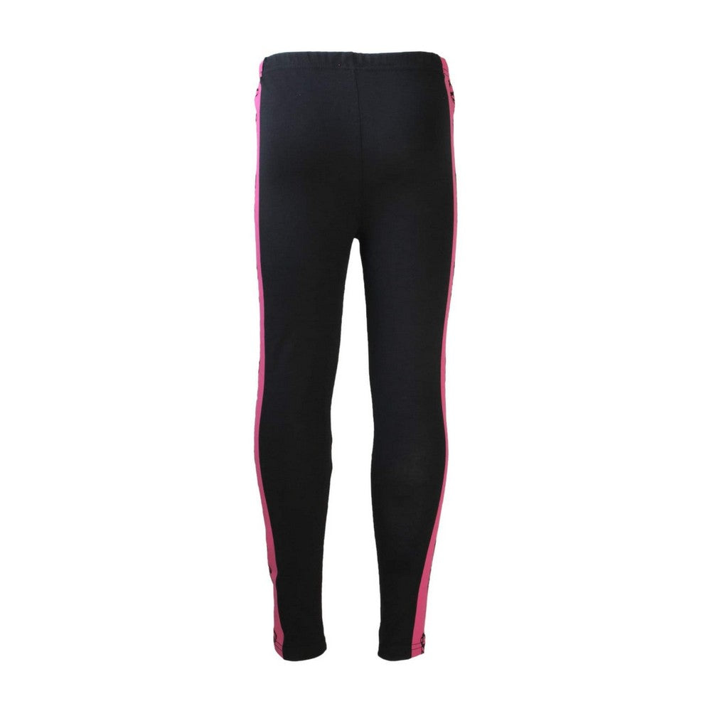 Black-Pink - Back - Barbie Girls Logo Leggings