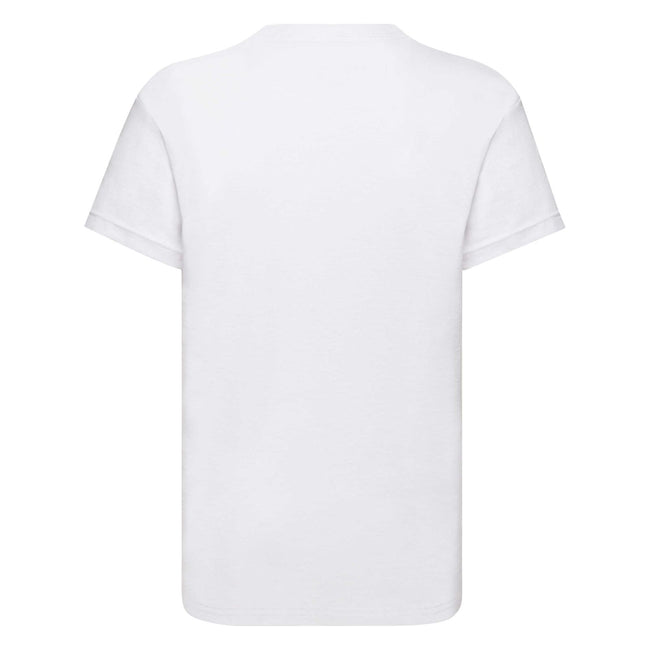 White - Back - Animal Crossing Boys 3D Logo T-Shirt