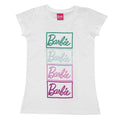 White - Side - Barbie Girls Logo T-Shirt