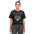 Black - Side - Call Of Duty Womens-Ladies Warzone Skull Boyfriend T-Shirt