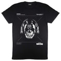 Black - Front - Call Of Duty Womens-Ladies Warzone Skull Boyfriend T-Shirt