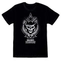 Black - Front - Call Of Duty Womens-Ladies Modern Warfare Skull Star Boyfriend T-Shirt