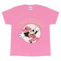 Pink - Side - Disney Girls Hello Sunshine Minnie Mouse T-Shirt