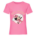 Pink - Front - Disney Girls Hello Sunshine Minnie Mouse T-Shirt