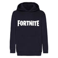Black - Side - Fortnite Boys Logo Hoodie
