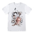 White - Front - E.T. the Extra-Terrestrial Mens Sketch T-Shirt