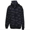 Black - Back - Call Of Duty Womens-Ladies Camo Skull Logo Boyfriend Hoodie
