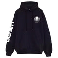 Black - Front - Call Of Duty Mens Breast Print Skull Logo Pullover Hoodie