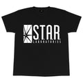 Black - Front - The Flash Boys Star Labs T-Shirt
