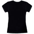 Black - Back - The Flash Womens-Ladies Star Labs Fitted T-Shirt