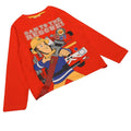 Red - Side - Fireman Sam Boys To The Rescue Long-Sleeved T-Shirt