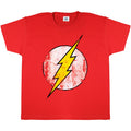 Red - Front - The Flash Girls Distressed Logo T-Shirt