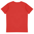 Red - Back - The Flash Mens Distressed Logo T-Shirt