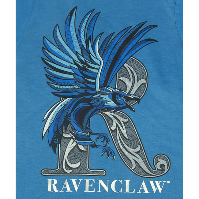 Blue-Navy - Back - Harry Potter Boys Ravenclaw Pyjama Set