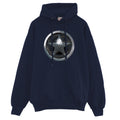 Navy - Front - Marvel Mens The Winter Soldier Emblem Hoodie