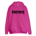 Pink - Front - Fortnite Mens Logo Hoodie