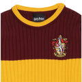 Burgundy - Back - Harry Potter Girls Gryffindor Quidditch Knitted Jumper