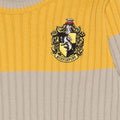 Yellow - Back - Harry Potter Boys Quidditch Hufflepuff Knitted Jumper